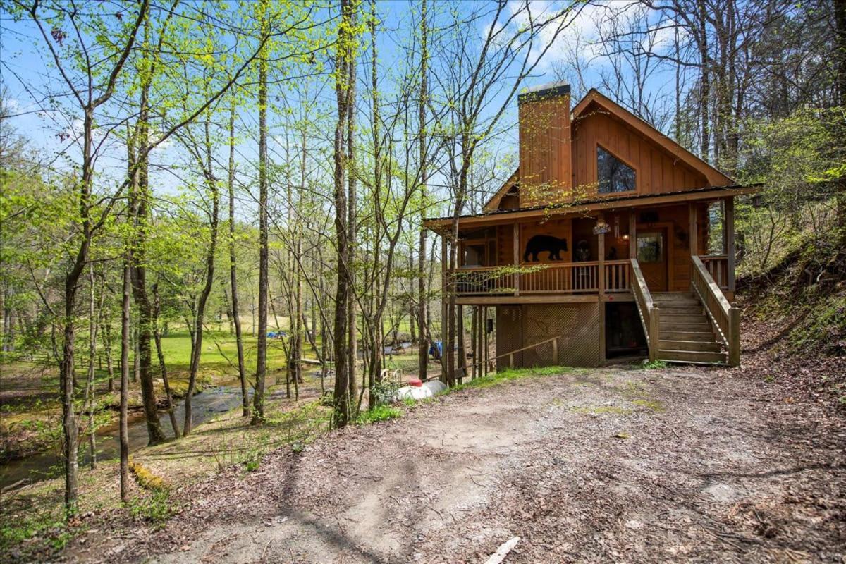 Cozy Cabin Beside Briar Creek, Fire Pit, Wifi Villa เอลลิเจย์ ภายนอก รูปภาพ
