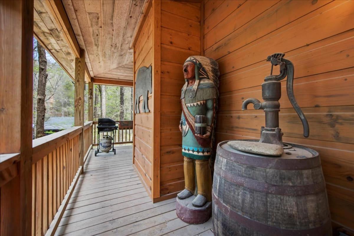 Cozy Cabin Beside Briar Creek, Fire Pit, Wifi Villa เอลลิเจย์ ภายนอก รูปภาพ